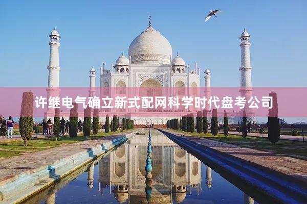 许继电气确立新式配网科学时代盘考公司
